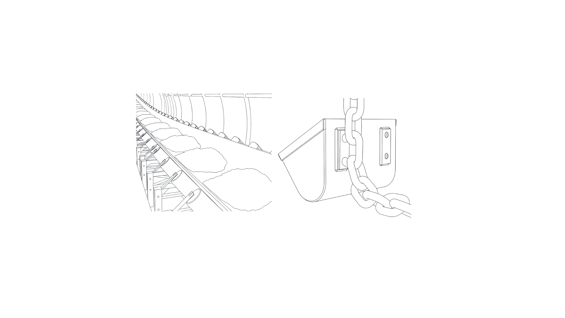 اجزای سیستم‌های انتقال مواد